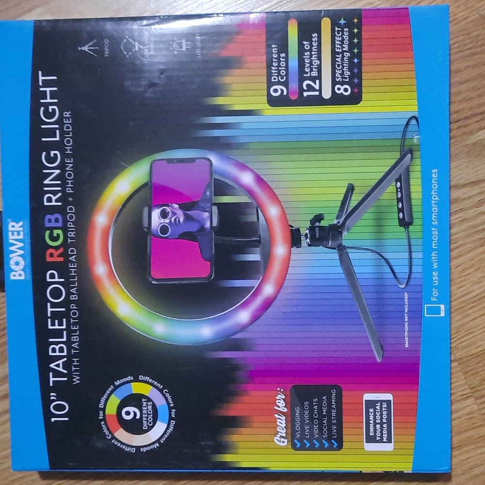10" ring light
